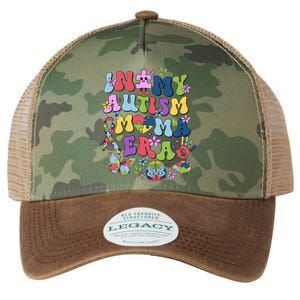 In My Autism Awareness Mama Era Autism Puzzle Legacy Tie Dye Trucker Hat