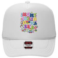 In My Autism Awareness Mama Era Autism Puzzle High Crown Mesh Back Trucker Hat