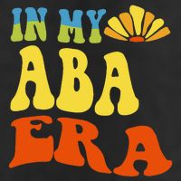 In My Aba Era Retro Applied Behavior Analyst Aba Therapist 25L Jumbo Tote