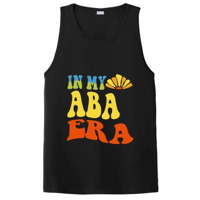 In My Aba Era Retro Applied Behavior Analyst Aba Therapist PosiCharge Competitor Tank