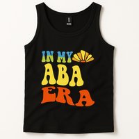 In My Aba Era Retro Applied Behavior Analyst Aba Therapist Tank Top