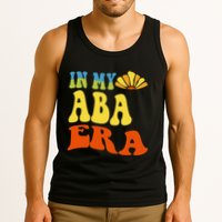In My Aba Era Retro Applied Behavior Analyst Aba Therapist Tank Top