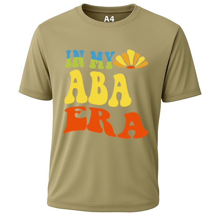 In My Aba Era Retro Applied Behavior Analyst Aba Therapist Performance Shirt