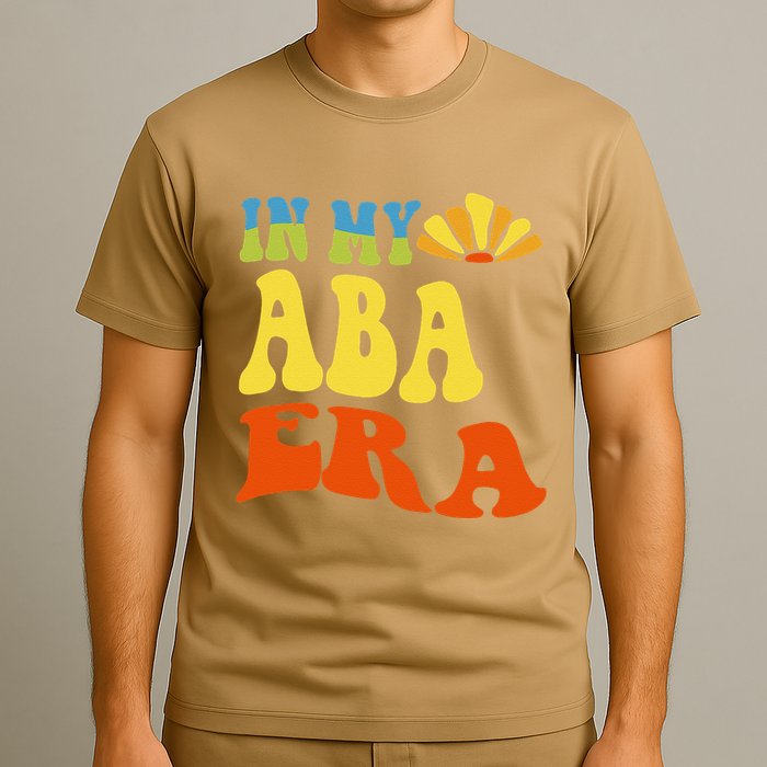 In My Aba Era Retro Applied Behavior Analyst Aba Therapist T-Shirt