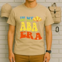 In My Aba Era Retro Applied Behavior Analyst Aba Therapist T-Shirt