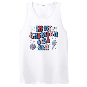 In My American Girl Era Retro 4th Of July Fourth Groovy PosiCharge Competitor Tank