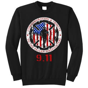 In Memory And Honor Of Firefighters Remembering 911 Sweatshirt