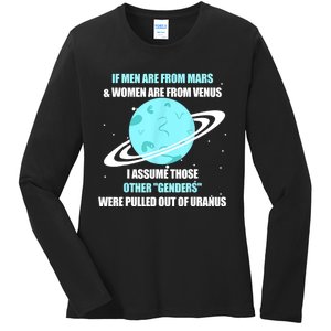 If Men Are From Mars And Women Are From Venus I Assume Those Ladies Long Sleeve Shirt