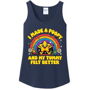 I Made A Poopy And My Tummy Felt Better Adult Humor Meme Ladies Essential Tank