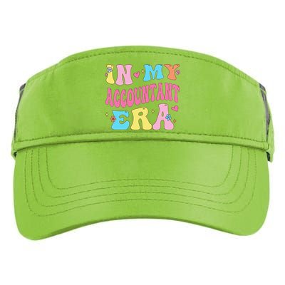 In My Accountant Era Accountant Accounting Student Adult Drive Performance Visor