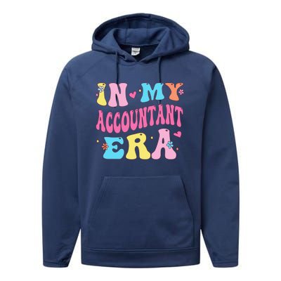 In My Accountant Era Accountant Accounting Student Performance Fleece Hoodie