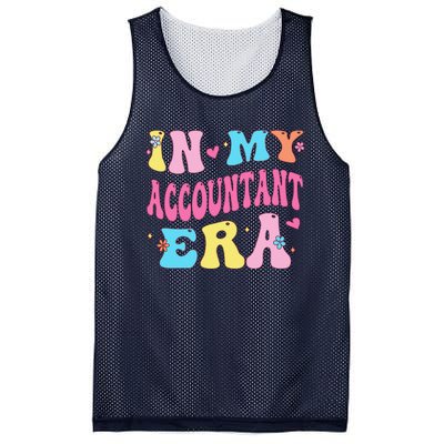 In My Accountant Era Accountant Accounting Student Mesh Reversible Basketball Jersey Tank