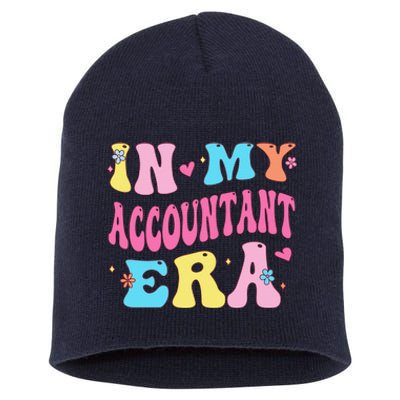 In My Accountant Era Accountant Accounting Student Short Acrylic Beanie