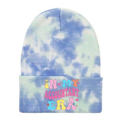 In My Accountant Era Accountant Accounting Student Tie Dye 12in Knit Beanie