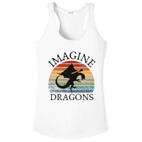 Imagine Magical And Mythical Fantasy Dragons Ladies PosiCharge Competitor Racerback Tank