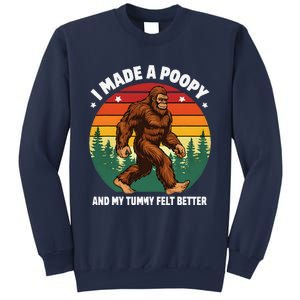 I Made A Poopy And My Tummy Felt Better Adult Humor Meme Sweatshirt