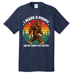 I Made A Poopy And My Tummy Felt Better Adult Humor Meme Tall T-Shirt