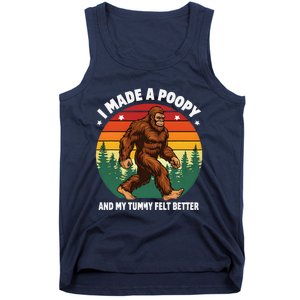 I Made A Poopy And My Tummy Felt Better Adult Humor Meme Tank Top