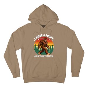 I Made A Poopy And My Tummy Felt Better Adult Humor Meme Hoodie