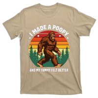 I Made A Poopy And My Tummy Felt Better Adult Humor Meme T-Shirt