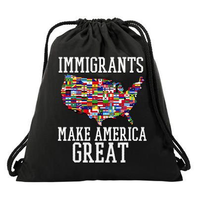 Immigrants Make America Great Gift Drawstring Bag