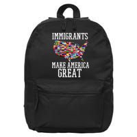 Immigrants Make America Great Gift 16 in Basic Backpack