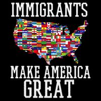 Immigrants Make America Great Gift 16 in Basic Backpack