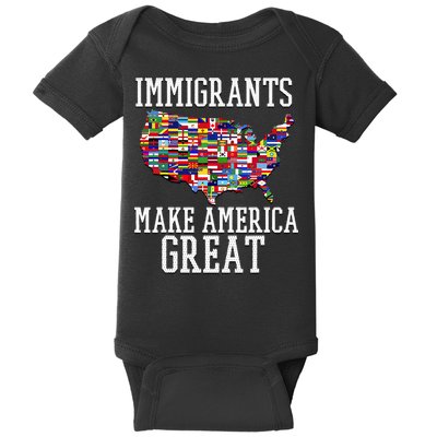 Immigrants Make America Great Gift Baby Bodysuit