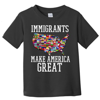 Immigrants Make America Great Gift Toddler T-Shirt