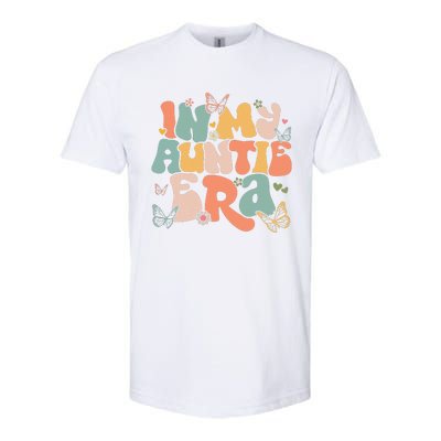 In My Auntie Era Groovy Retro Happy MotherS Day Mom Life Softstyle CVC T-Shirt