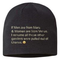 If Men Are From Mars And Women From Venus Out Of Uranus Sustainable Beanie