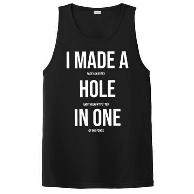 I Made A Hole In One Golf PosiCharge Competitor Tank