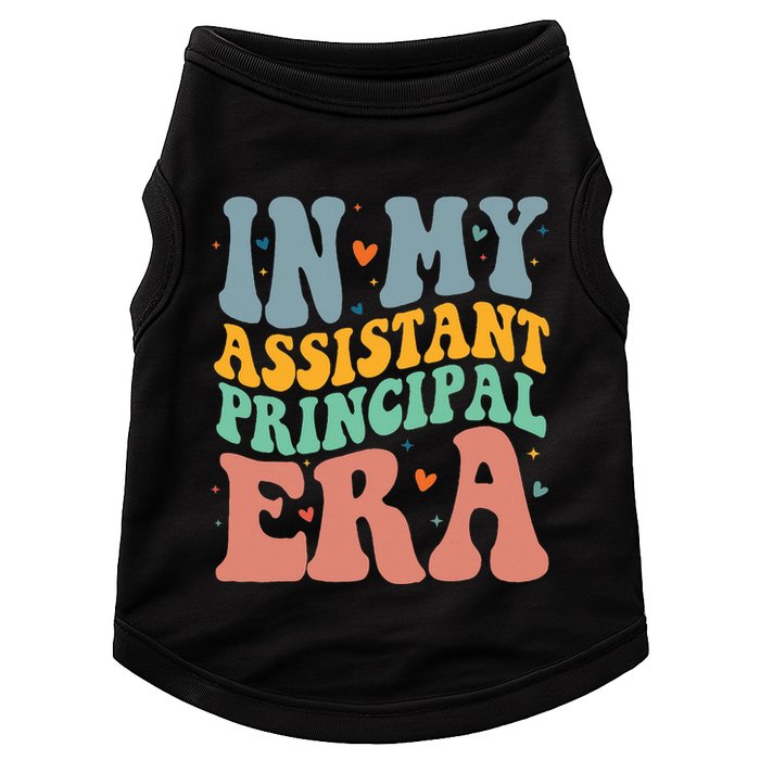 In My Assistant Principal Era Groovy Doggie Tank