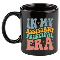 In My Assistant Principal Era Groovy 11oz C Handle Ceramic Mug