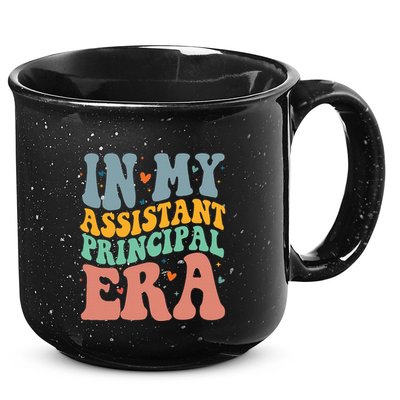 In My Assistant Principal Era Groovy 15oz Campfire Ceramic Mug