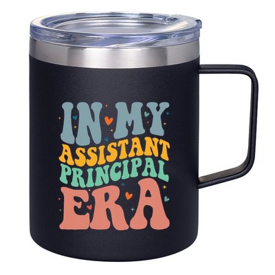 In My Assistant Principal Era Groovy 12oz Stainless Steel Coffee Mug