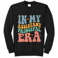 In My Assistant Principal Era Groovy Tall Sweatshirt
