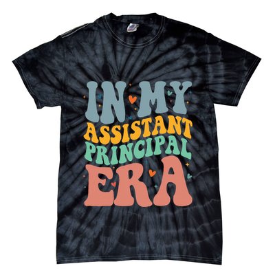 In My Assistant Principal Era Groovy Tie-Dye T-Shirt