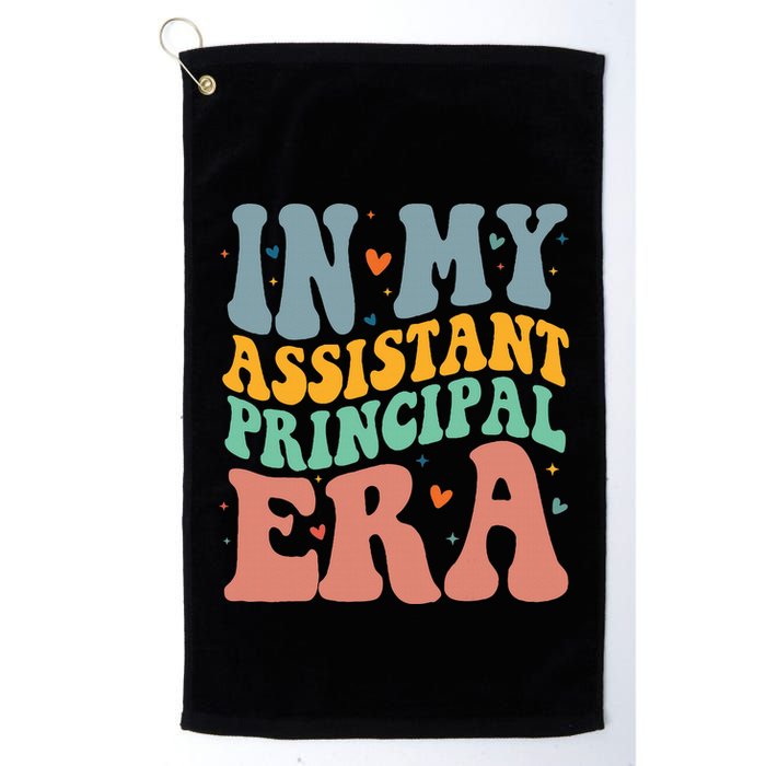 In My Assistant Principal Era Groovy Golf Towel