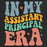 In My Assistant Principal Era Groovy Golf Towel