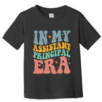 In My Assistant Principal Era Groovy Toddler T-Shirt
