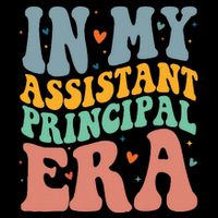 In My Assistant Principal Era Groovy Cropped Pullover Crew