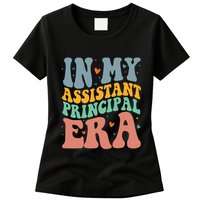 In My Assistant Principal Era Groovy Womens T-Shirt