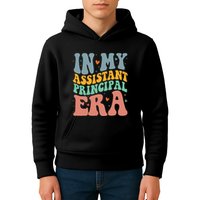 In My Assistant Principal Era Groovy Kids Hoodie