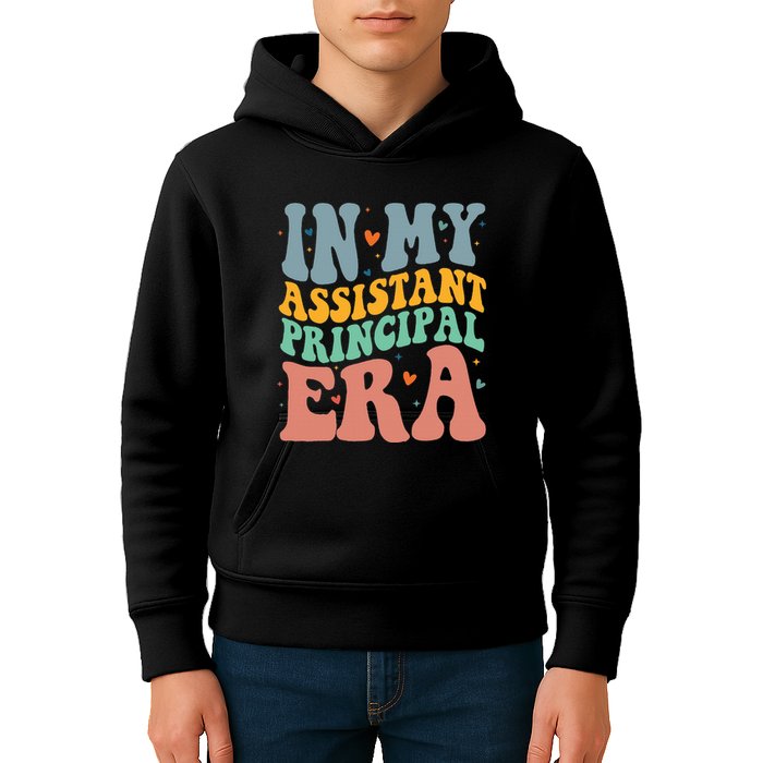 In My Assistant Principal Era Groovy Kids Hoodie