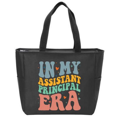 In My Assistant Principal Era Groovy Zip Tote Bag