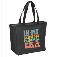 In My Assistant Principal Era Groovy Zip Tote Bag