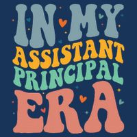 In My Assistant Principal Era Groovy Infant Baby Jersey Bodysuit