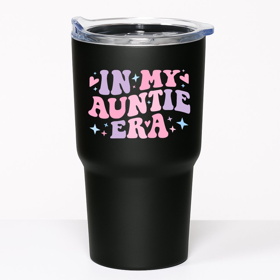 In My Auntie Era Baby Announcement For Aunt Mothers Day Tumbler