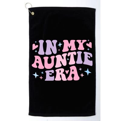 In My Auntie Era Baby Announcement For Aunt Mothers Day Golf Towel